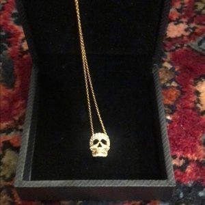 Nadri Skull Necklace